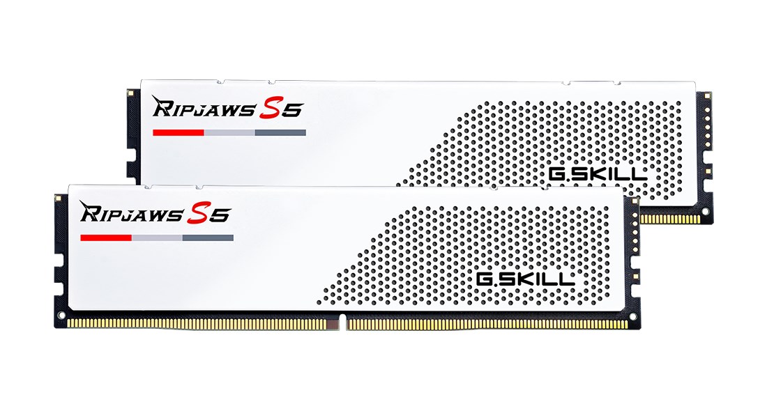 G.Skill Ripjaws S5 / F5-6000J3040F16GX2-RS5W moduł pamięci 32 GB 2 x 16 GB DDR5