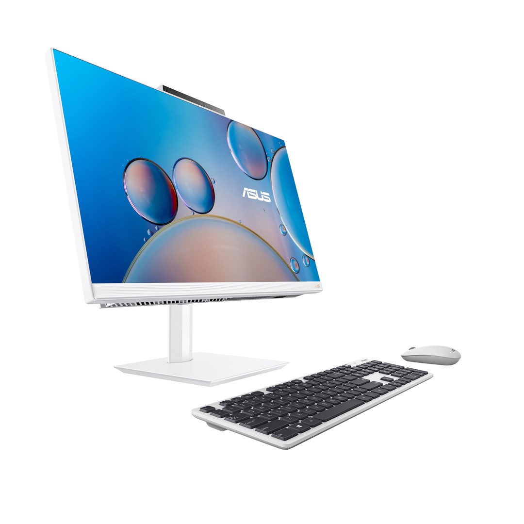 ASUS ExpertCenter A5 AiO A5402WVARK-WPC002X Core 5 120U 23.8"FHD 250nits 100Hz AG 16GB DDR5 SSD512 Intel Graphics WLAN+BT LAN Cam1080p W11Pro 3Y OnSite White