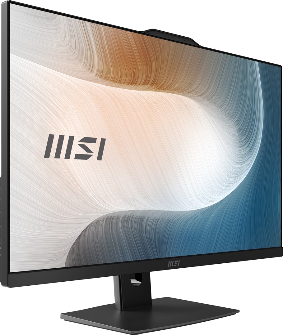 MSI AIO Modern AM272P 1M-1098EU Core5-120U 27" IPS LED FHD Non-Touch Anti-Glare 8GB SSD500GB M.2 AX211 WiFi 6E Windows 11 Pro Black