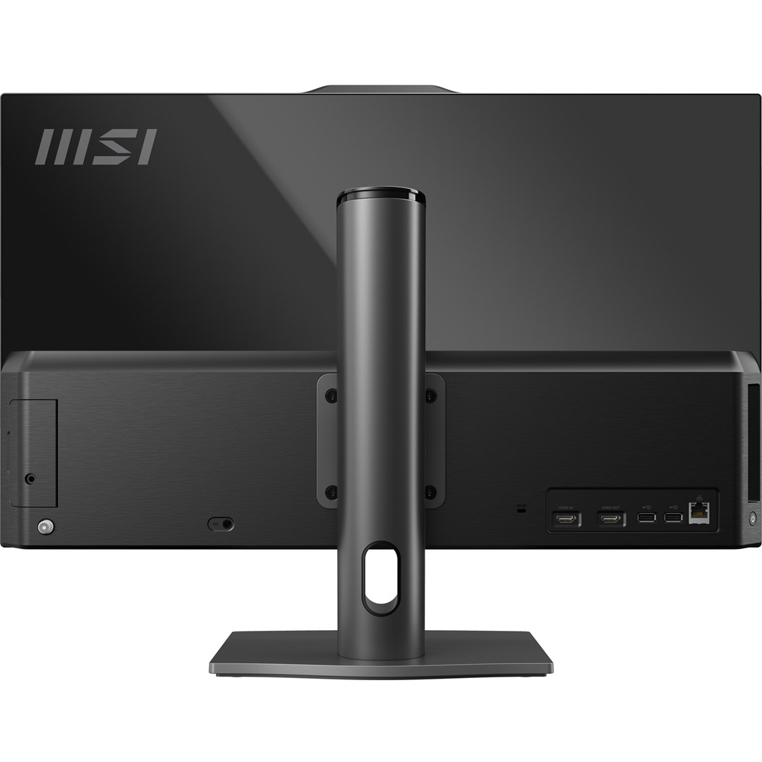 MSI AIO Modern AM272P 1M-1098EU Core5-120U 27" IPS LED FHD Non-Touch Anti-Glare 8GB SSD500GB M.2 AX211 WiFi 6E Windows 11 Pro Black