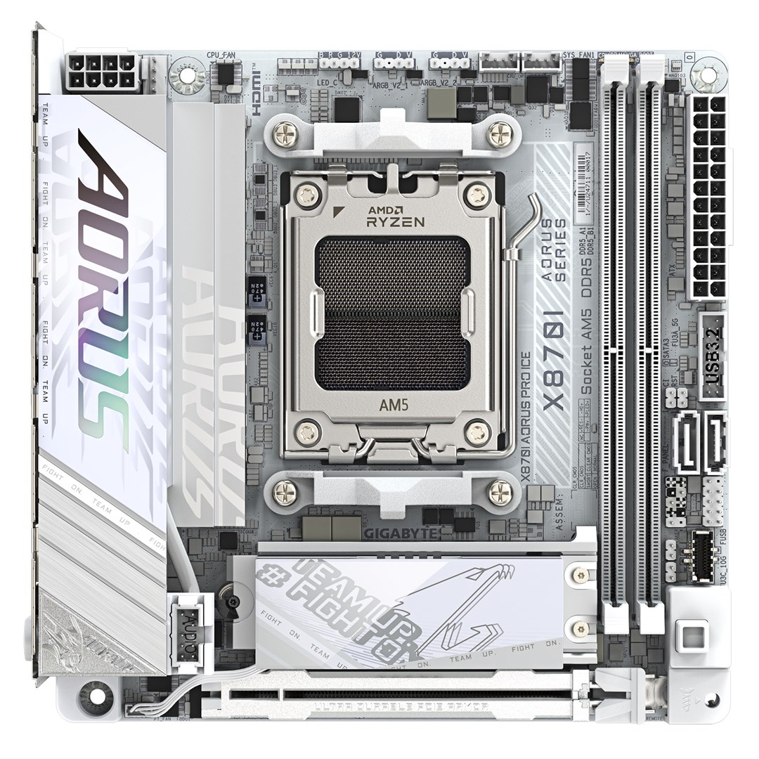 Płyta główna Gigabyte X870I AORUS PRO ICE (X870, AM5, mITX, DDR5)