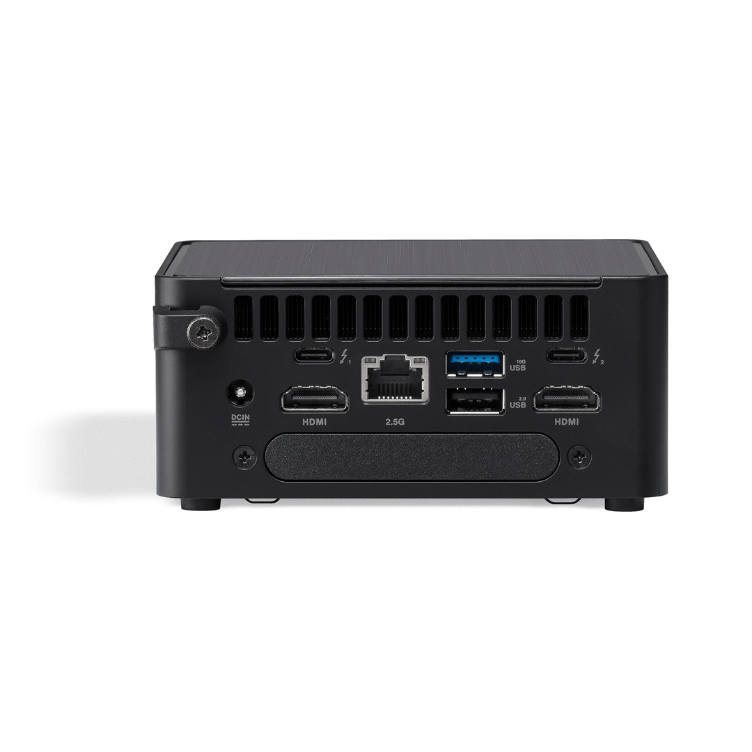 Komputer ASUS NUC 14 PRO RNUC14RVHV500002I (MTL-H 28W vPro (U5 135H), noRAM, noStorage, Integrated VGA, noOS, EU Cord, Kit)