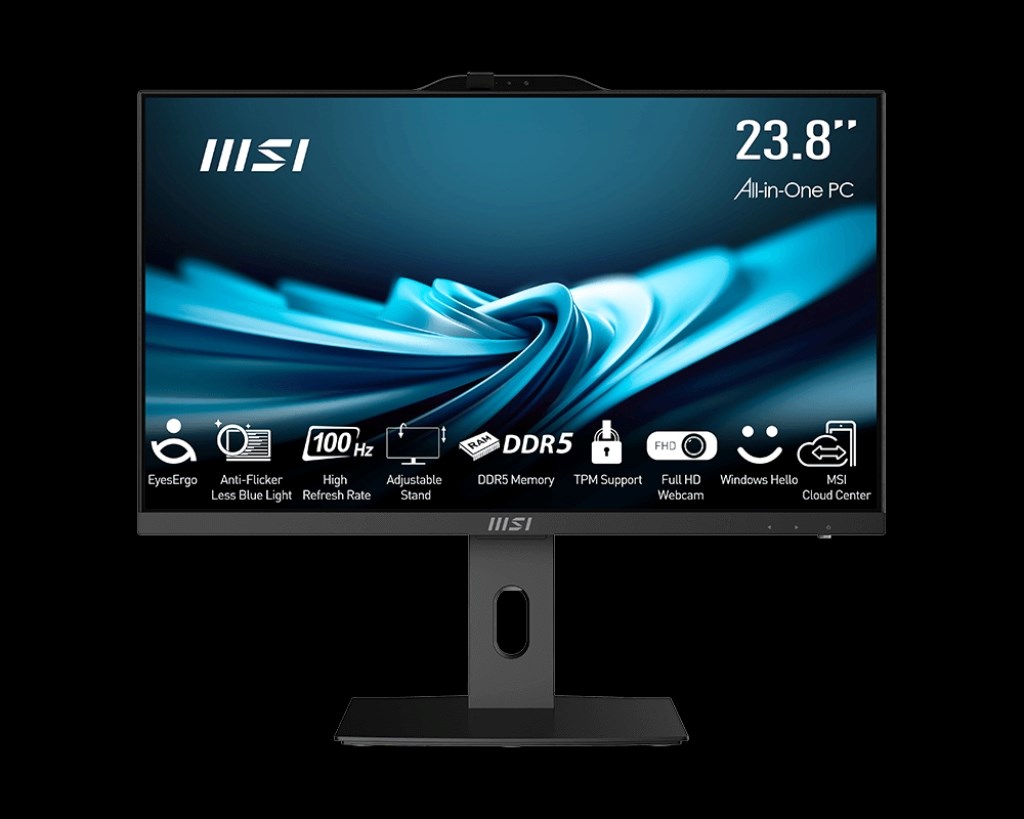MSI AIO PRO AP242P 14M-1018EU i7-14700 23,8" IPS LED FHD Non-Touch Anti-Glare 16GB SSD1TB M.2 AX211 WiFi 6E Windows 11 Pro Black