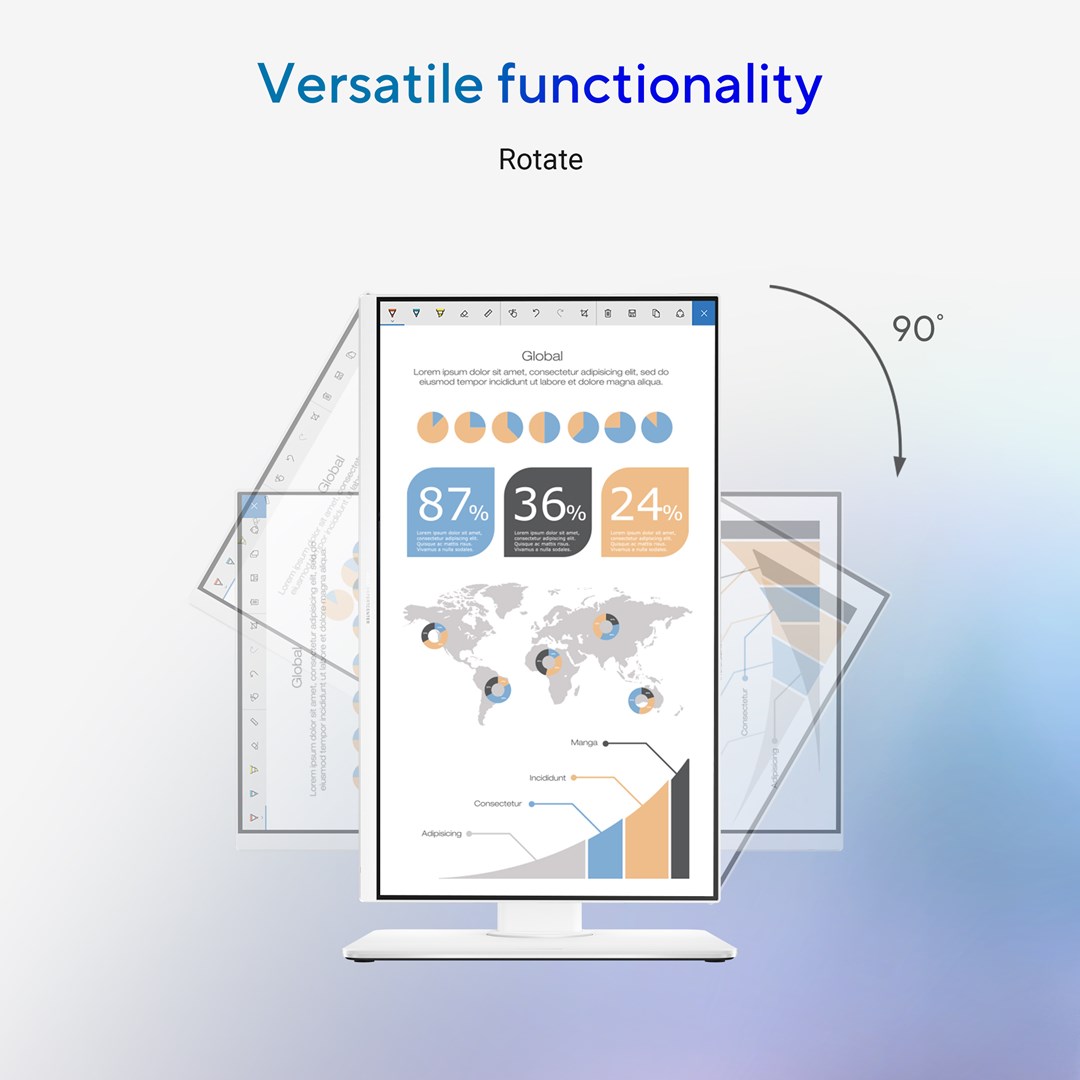 ASUS AIO P440VAK-BPC541X i5-13420H 23.8"FHD 250nits 100Hz AG 16GB DDR5 SSD512 Intel UHD Graphics WLAN+BT LAN Cam1080p W11Pro Black 3Y OnSite