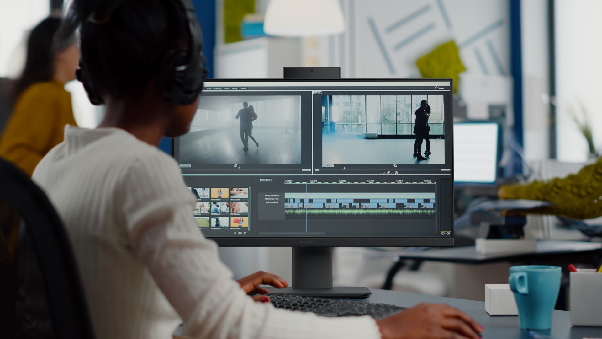 ASUS AIO P440VAK-BPC541X i5-13420H 23.8"FHD 250nits 100Hz AG 16GB DDR5 SSD512 Intel UHD Graphics WLAN+BT LAN Cam1080p W11Pro Black 3Y OnSite