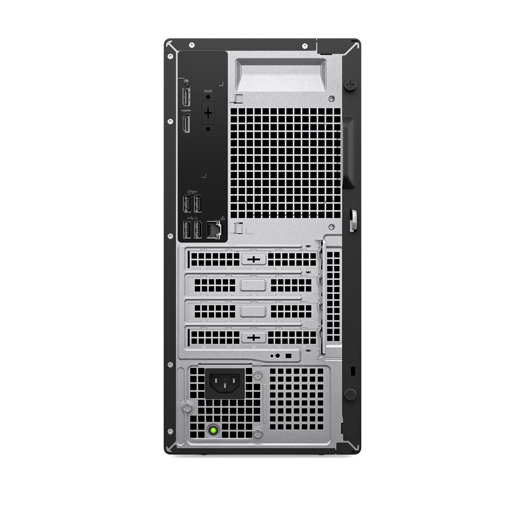 Dell Tower ECT1250 i5-14400 8GB DDR5 4800 SSD512 Intel UHD 730 Graphics WLAN + BT Wireless Kb & Mouse W11Pro Black 3Y OnSite