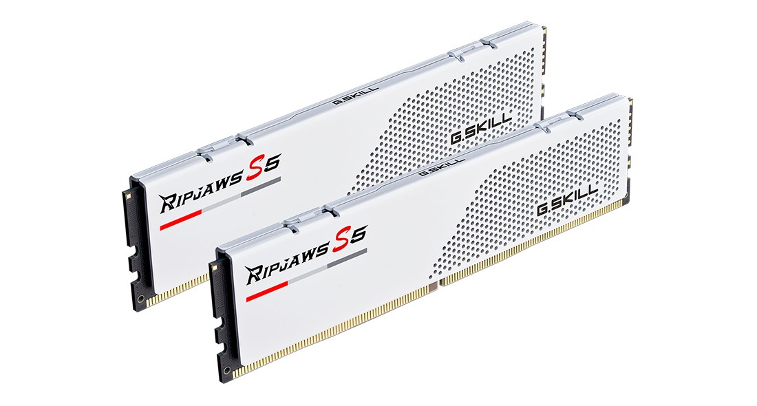 G.Skill Ripjaws S5 / F5-6000J3040F16GX2-RS5W moduł pamięci 32 GB 2 x 16 GB DDR5