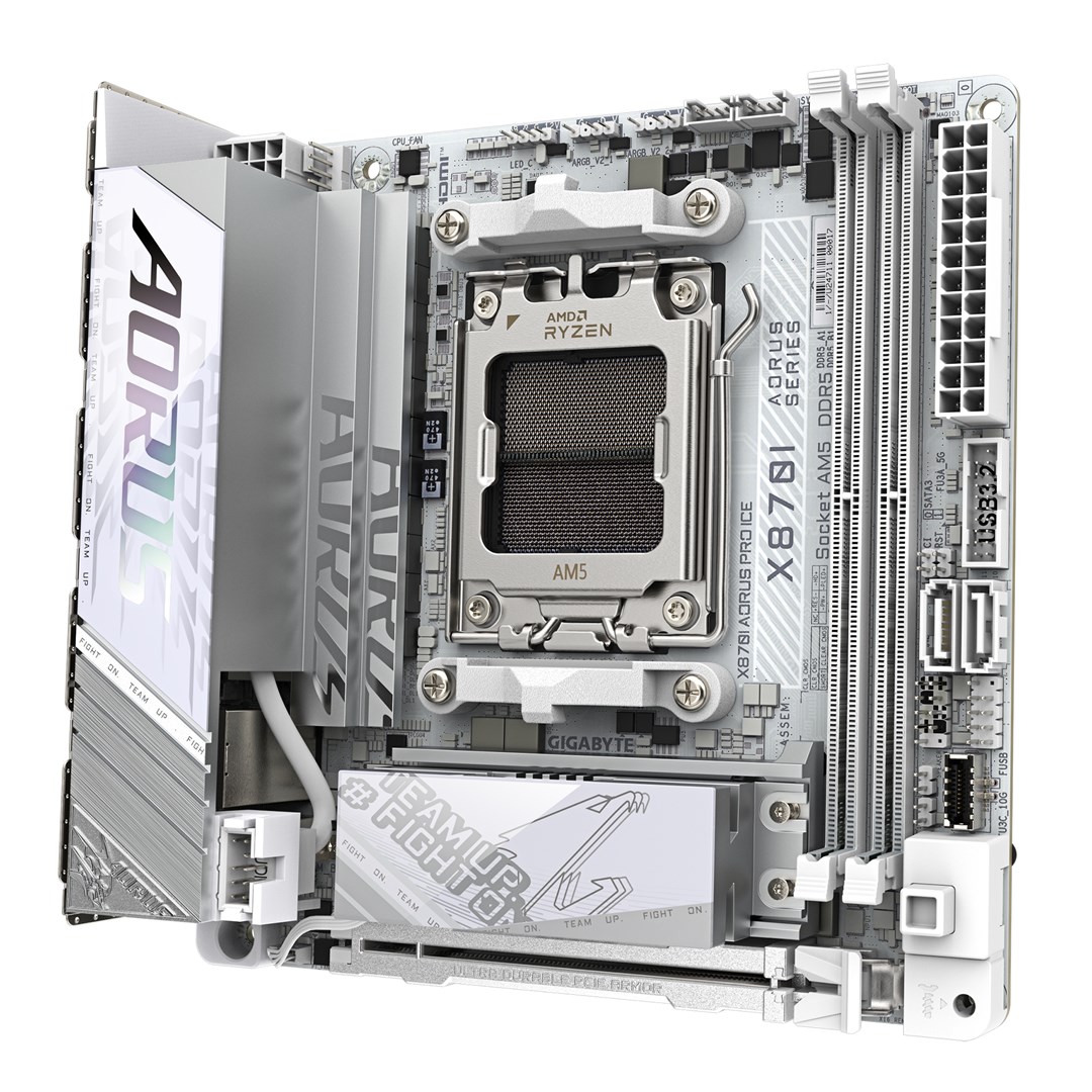 Płyta główna Gigabyte X870I AORUS PRO ICE (X870, AM5, mITX, DDR5)