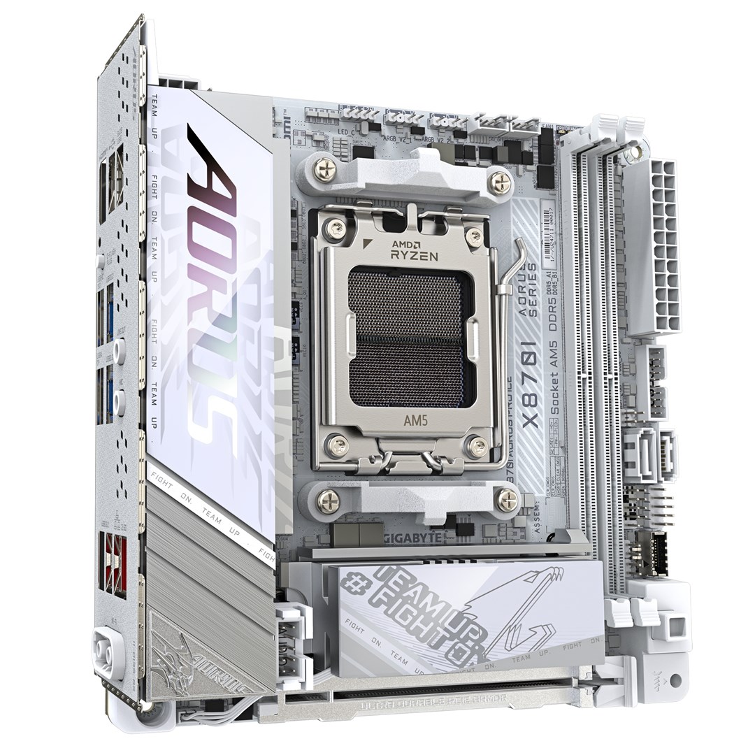 Płyta główna Gigabyte X870I AORUS PRO ICE (X870, AM5, mITX, DDR5)