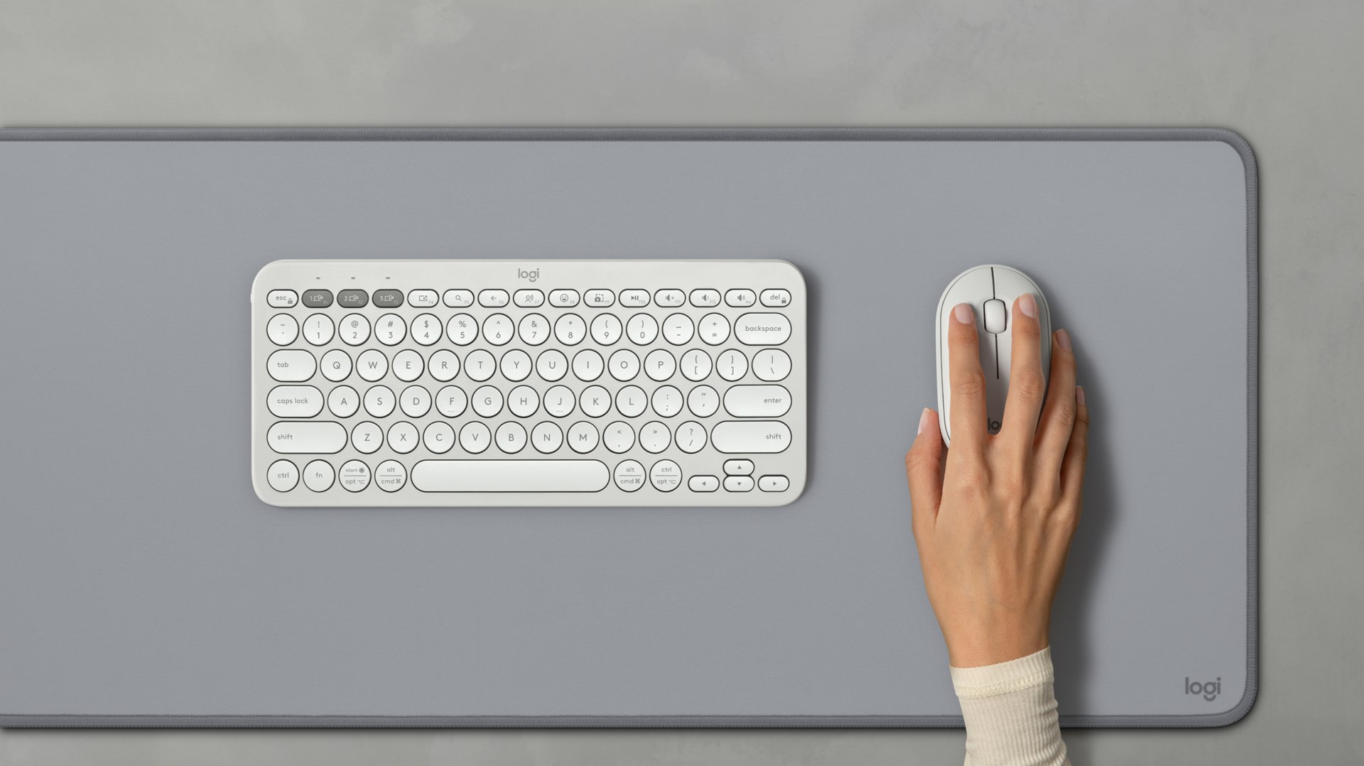 Mysz Logitech Pebble 2 M350s White