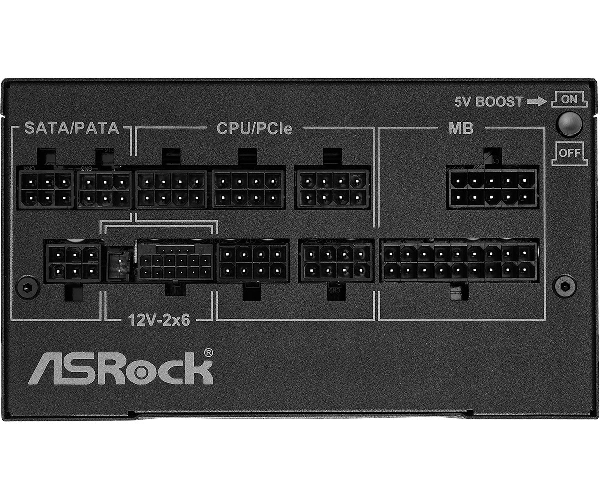 Zasilacz ASRock PHANTOM GAMING 1000W 80 Plus Gold