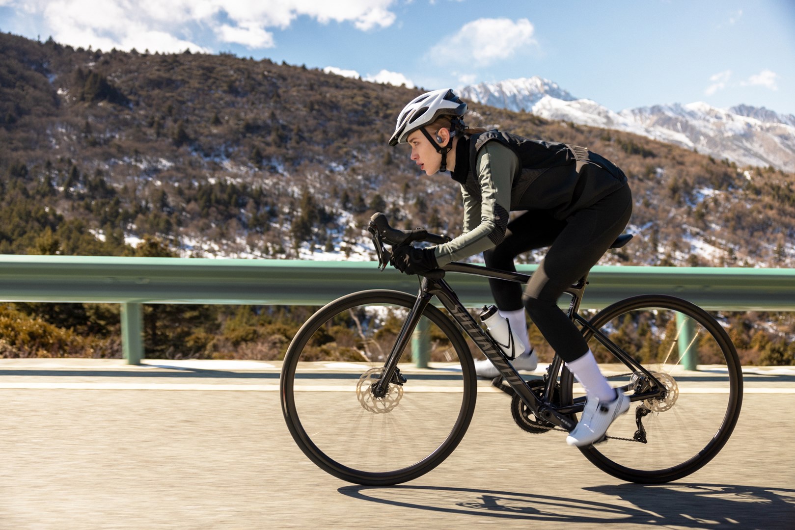 Słuchawki bezprzewodowe kostne Shokz OpenSwim Pro Grey