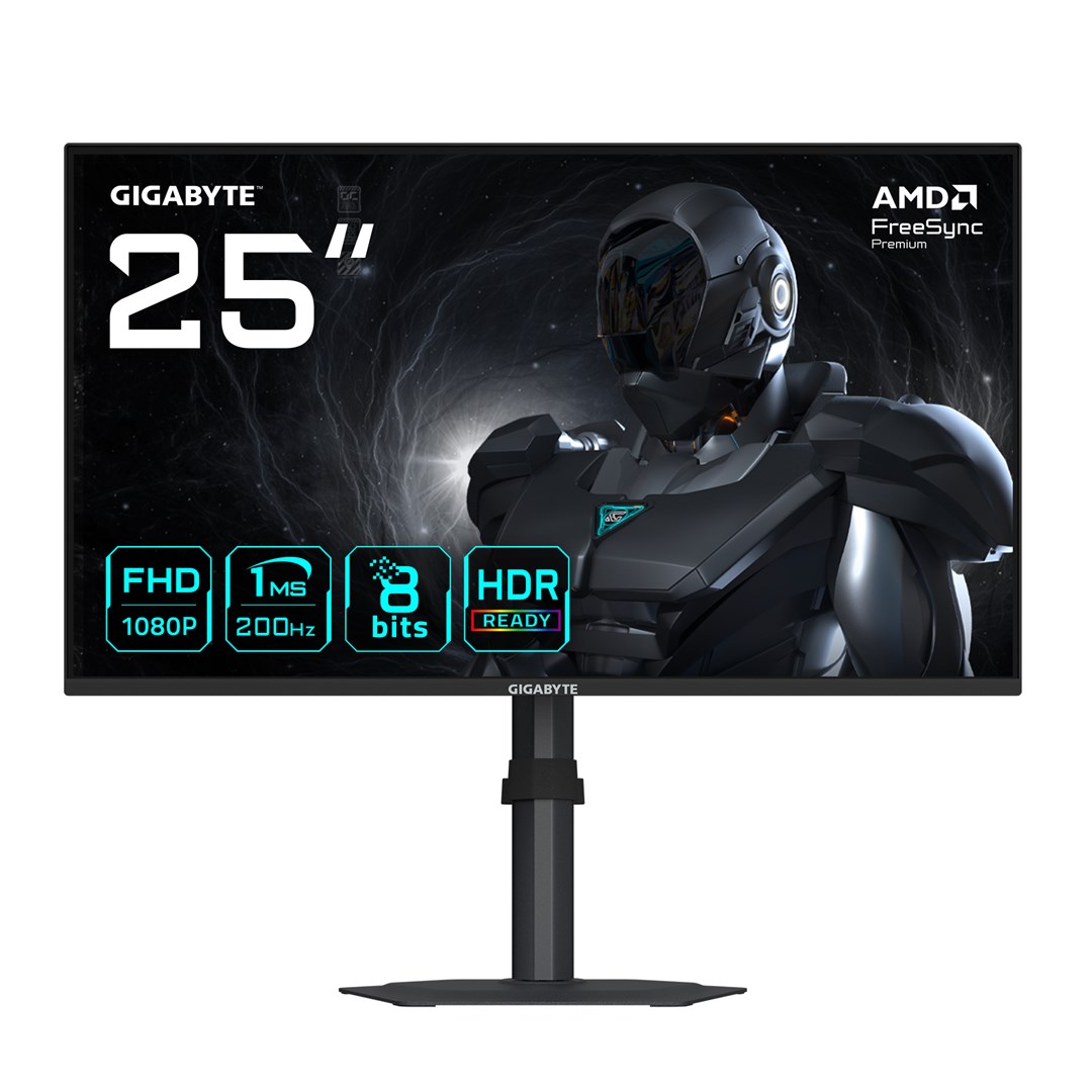 MONITOR GIGABYTE LED 24.5" G25F2 200Hz