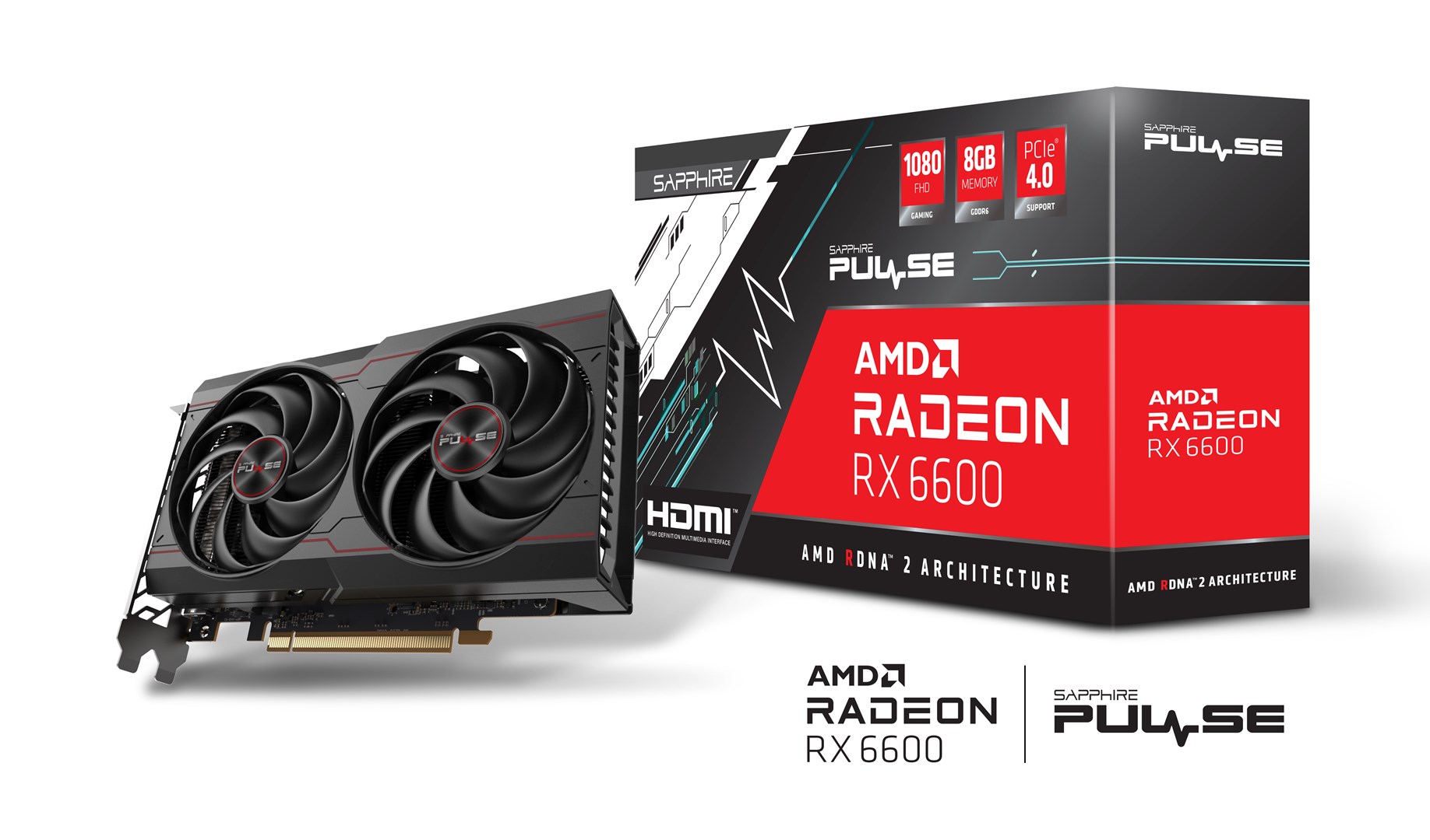 Karta graf. SAPPHIRE PULSE RADEON RX 6600 GAM 8GB (WYPRZEDAŻ)