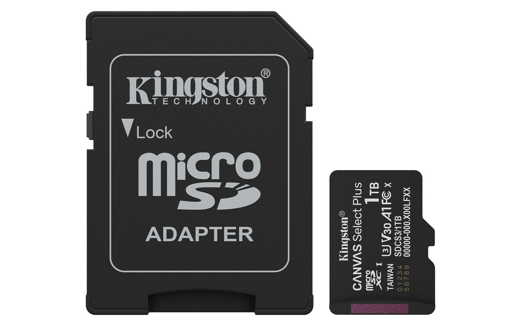 KINGSTON microSDXC 1TB Canvas Select Plus 3 + ADP