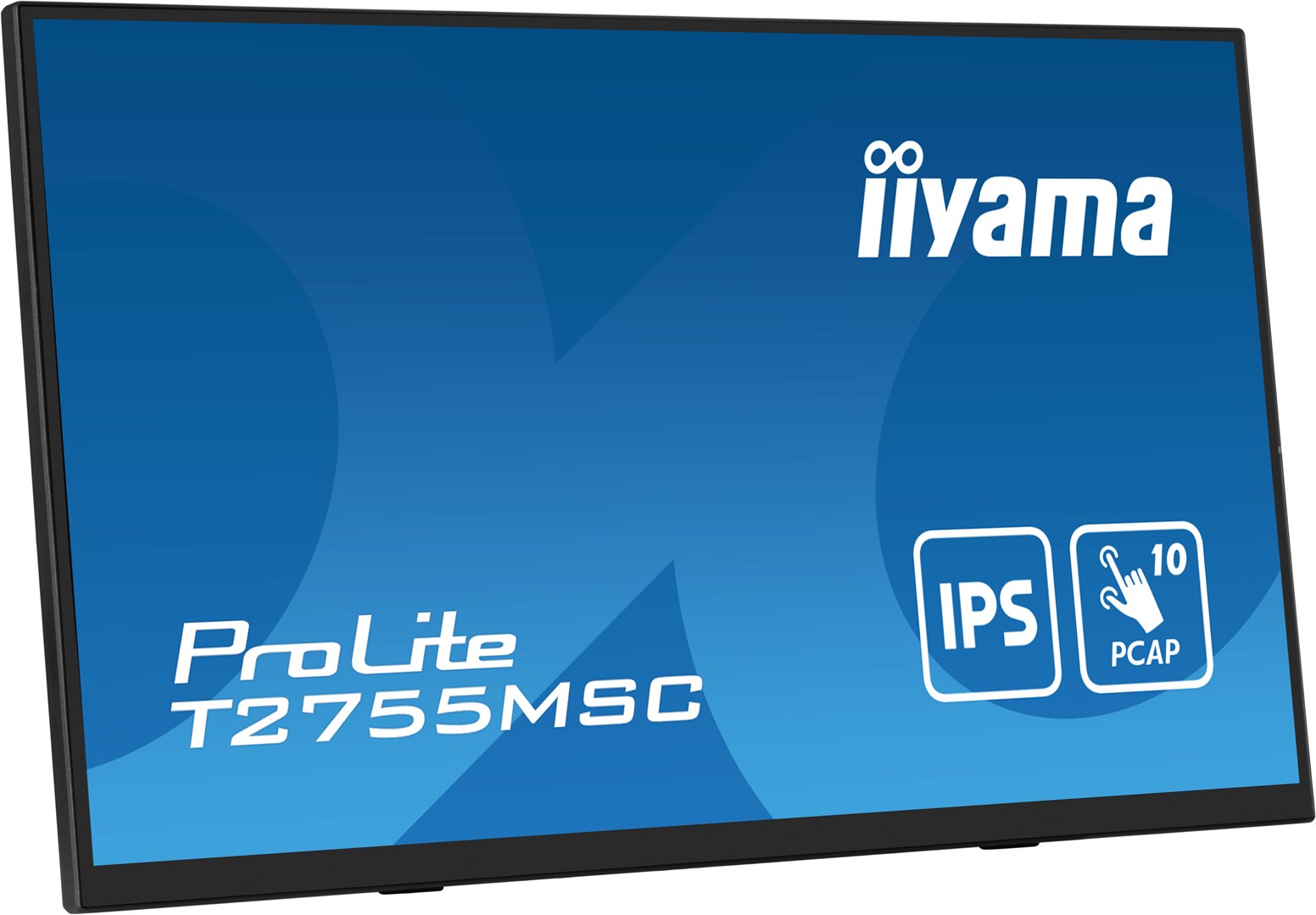 iiyama ProLite T2755MSC-B1 monitor komputerowy 68,6 cm (27") 1920 x 1080 px Full HD LED Ekran dotykowy Blad Czarny