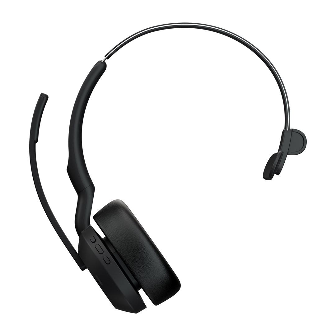 Jabra 25599-899-989 słuchawki/zestaw słuchawkowy Przewodowy i Bezprzewodowy Opaska na głowę Biuro/centrum telefoniczne Bluetooth Podstawka do ładowania Czarny