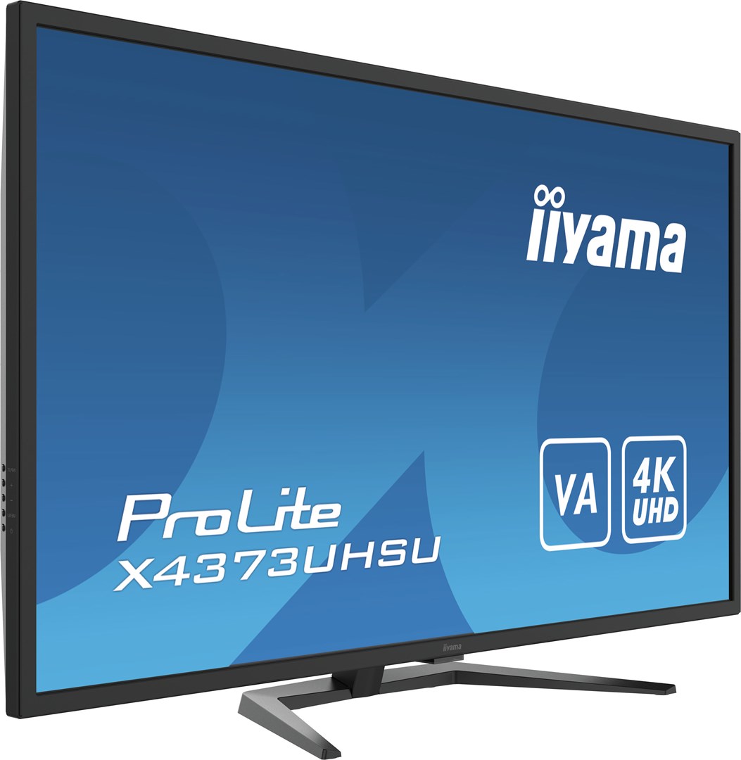 iiyama ProLite X4373UHSU-B1 monitor komputerowy 108 cm (42.5") 3840 x 2160 px 4K Ultra HD Czarny