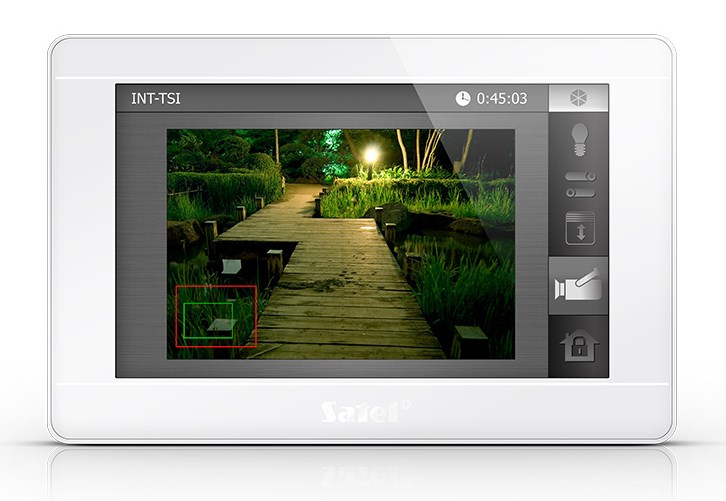 SATEL MANIPULATOR INT-TSI-W GRAFICZNY 7 CALI, Biały