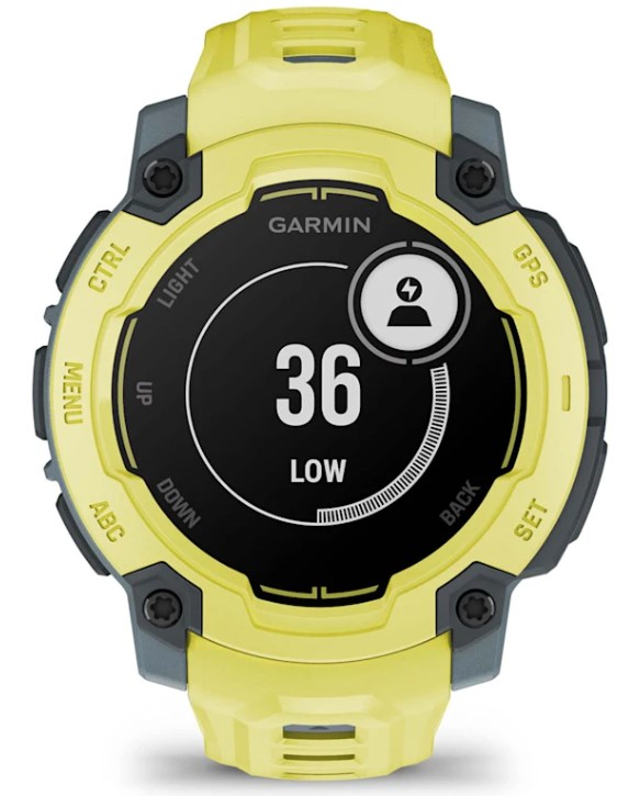 Zegarek sportowy Garmin Instinct E Electric Lime 45mm Limonkowy
