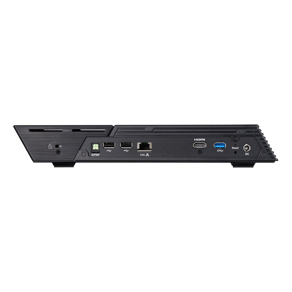 NAS Asustor FS6712X; FLASHSTOR 12 Pro, Intel Celeron N5105, 4GB DDR4 SODIMM (max. 16GB), 1x 10GbE, 12x M.2 2280 NVMe PCIe 3.0, 2x USB 3.2, 2 x USB 2.0, 1x HDMI 2.0b, 1x S/PDIF