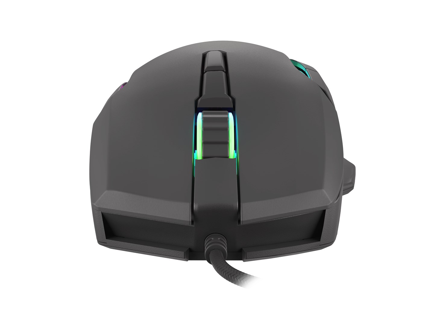 Mysz NATEC Genesis Xenon 220 RGB NMG-1572 (optyczna; 6400 DPI; kolor czarny)