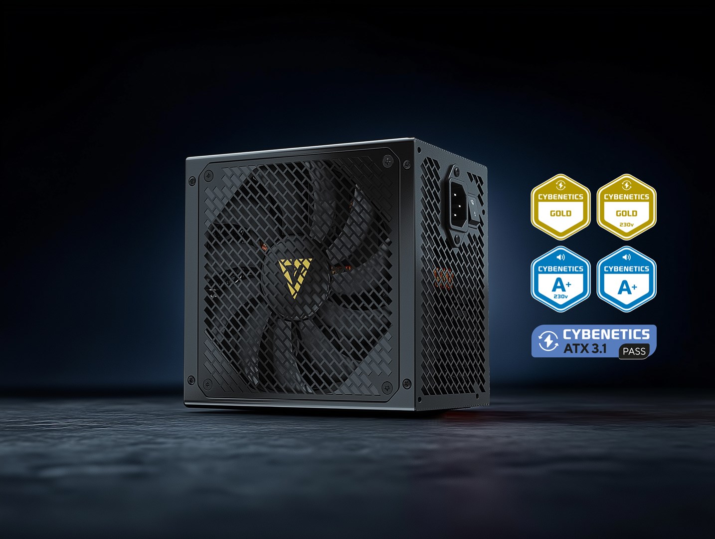 MODECOM ZASILACZ VOLCANO HEX 750W GOLD ATX 3.1