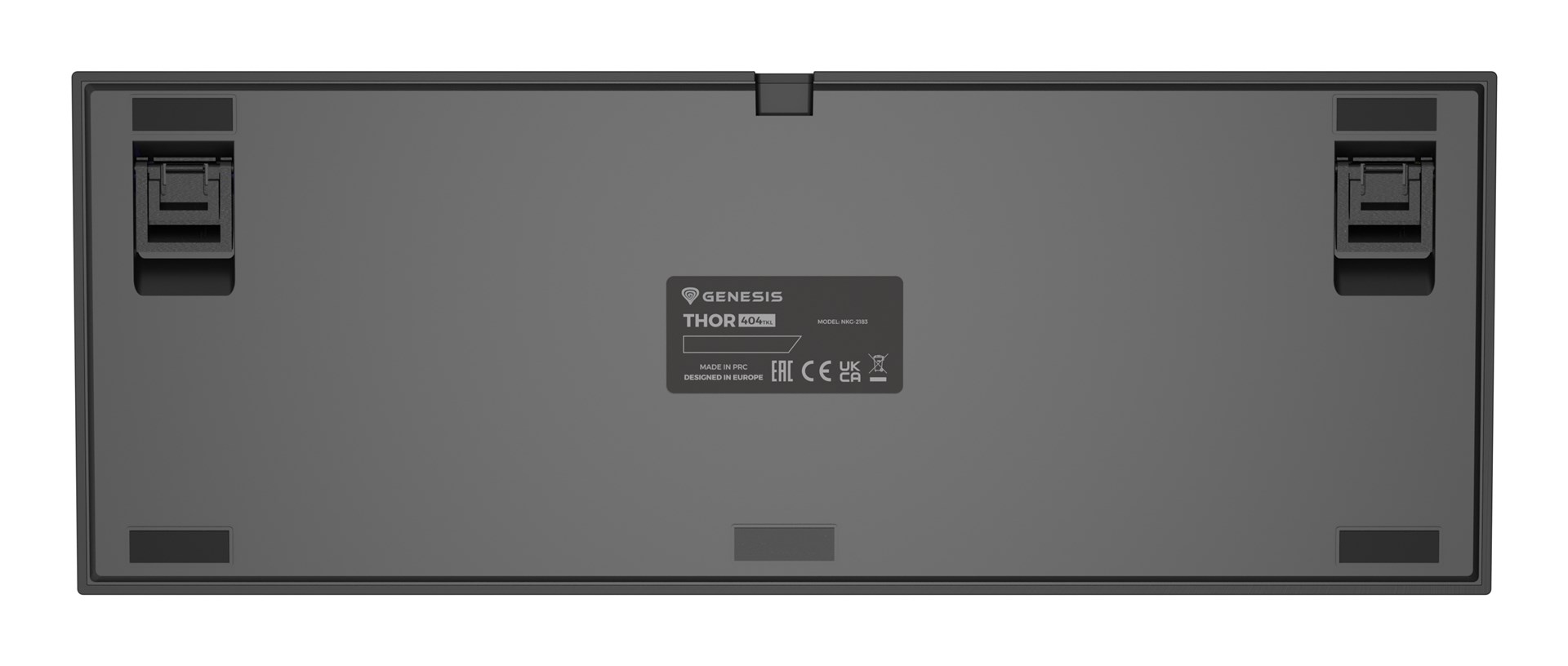 GENESIS Thor 404 TKL klawiatura Gaming USB QWERTZ Niemiecki Czarny