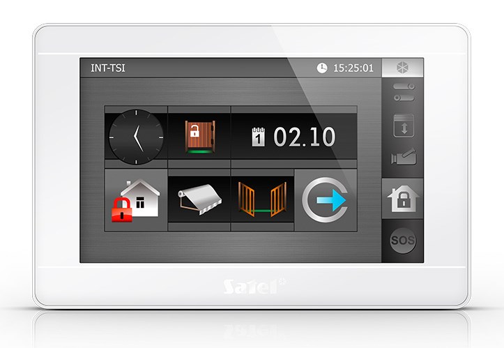 SATEL MANIPULATOR INT-TSI-W GRAFICZNY 7 CALI, Biały