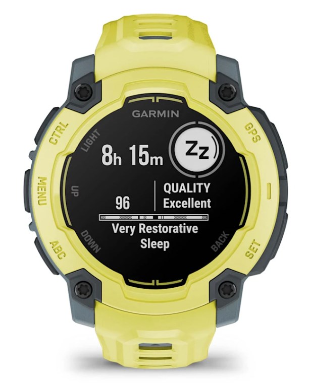 Zegarek sportowy Garmin Instinct E Electric Lime 45mm Limonkowy