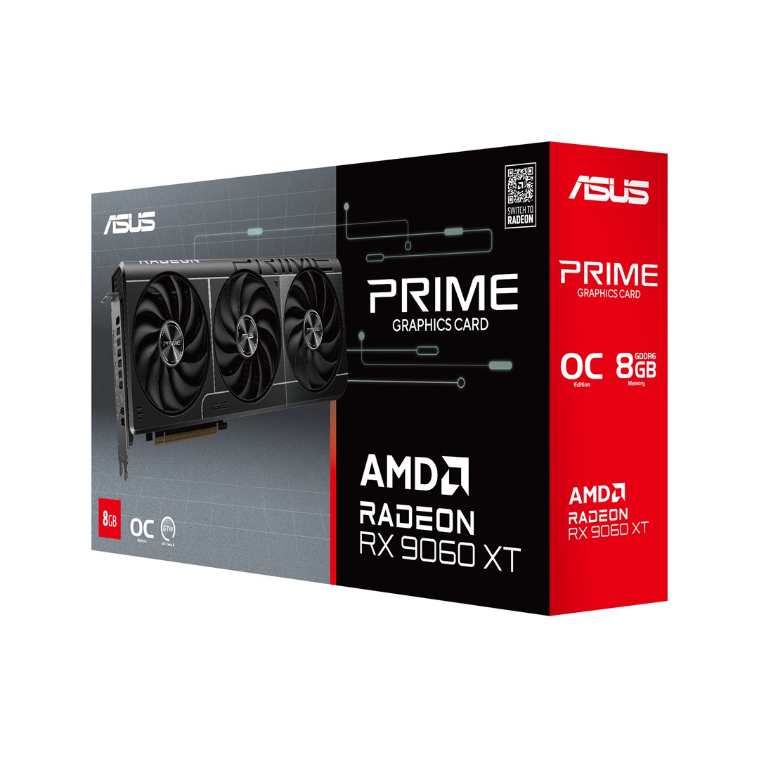 Karta graf. ASUS PRIME RX9060XT O8G