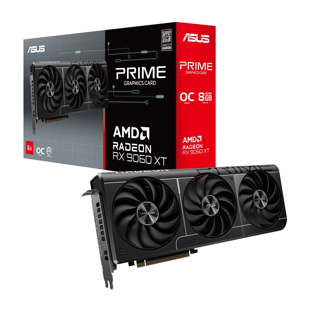 Karta graf. ASUS PRIME RX9060XT O8G