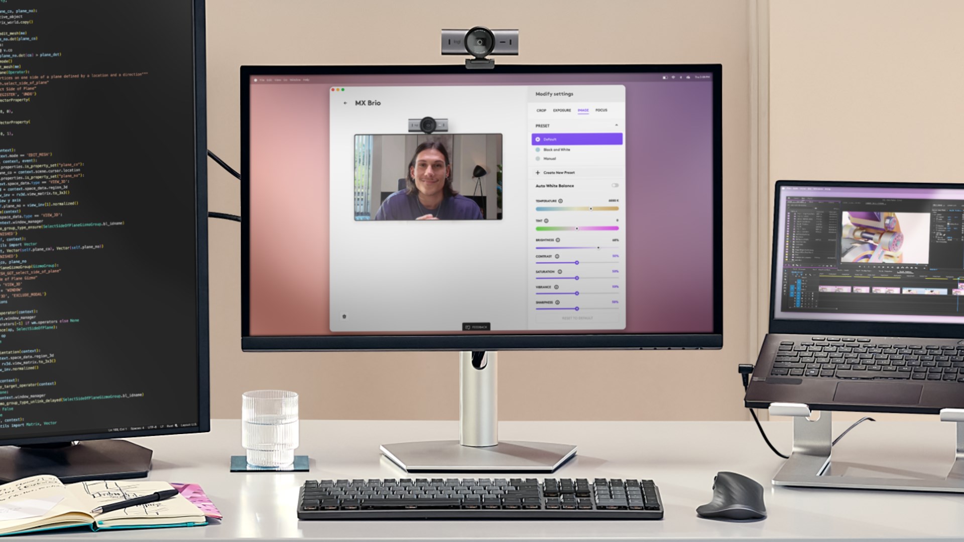 Logitech Webcam MX Brio 705 Graphite