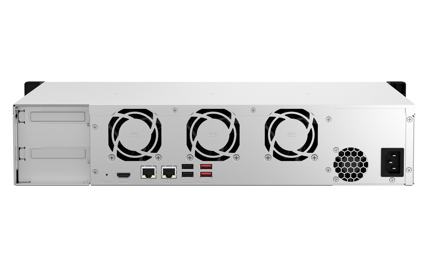 Qnap TS-864eU-8G, 2U, 8 x 2.5"/3.5" SATA, Intel Celeron N5095 4C/4T, 8 GB DDR4 onboard not expandable, 2 x 2.5GbE, Single PSU (not upgradeable to RP)