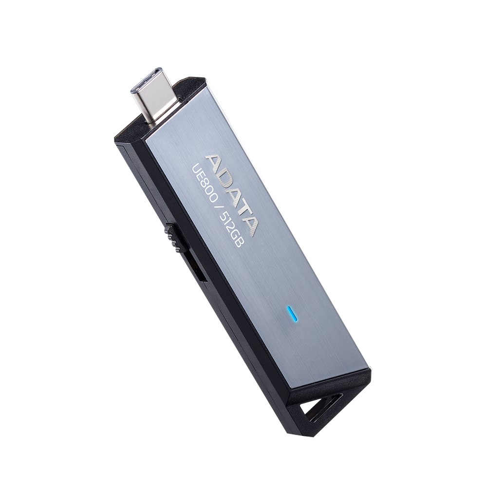 ADATA UE800 pamięć USB 512 GB USB Type-C 3.2 Gen 2 (3.1 Gen 2) Srebrny