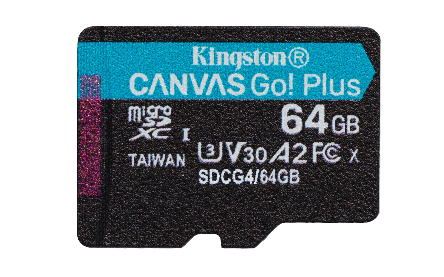 KINGSTON microSDXC Canvas Go Plus 64GB + Adapter