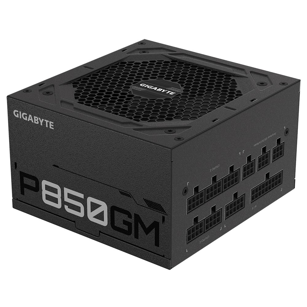 Gigabyte P850GM moduł zasilaczy 850 W 20+4 pin ATX ATX Czarny