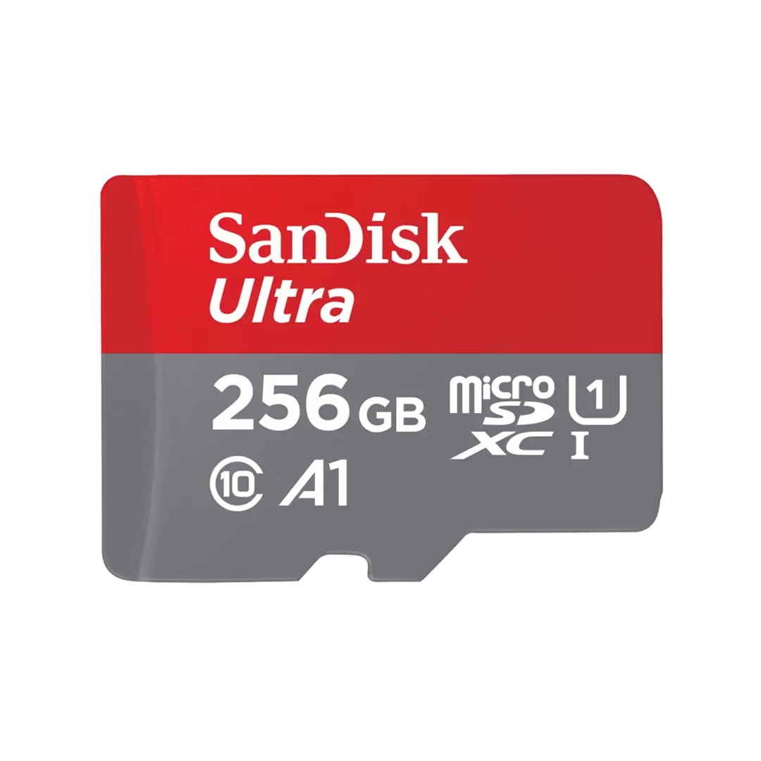 SANDISK ULTRA microSDXC 256GB 150MB/s + SD ADAPTER