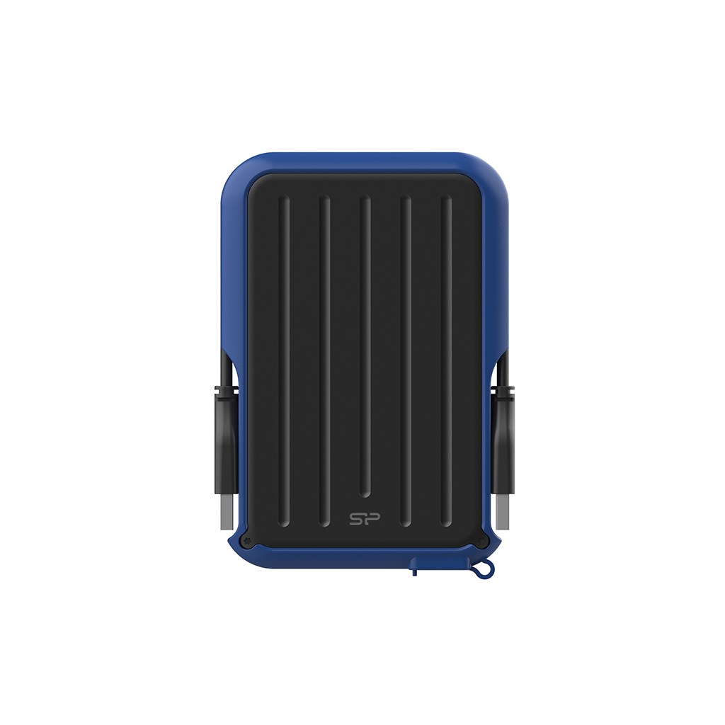 Dysk zewnętrzny HDD Silicon Power Armor A66 (2TB; 2,5"; USB 3.2; Blue; SP020TBPHD66SS3B)