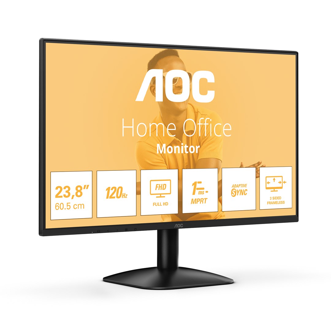 MONITOR AOC LED 23,8" 24B31H 120Hz