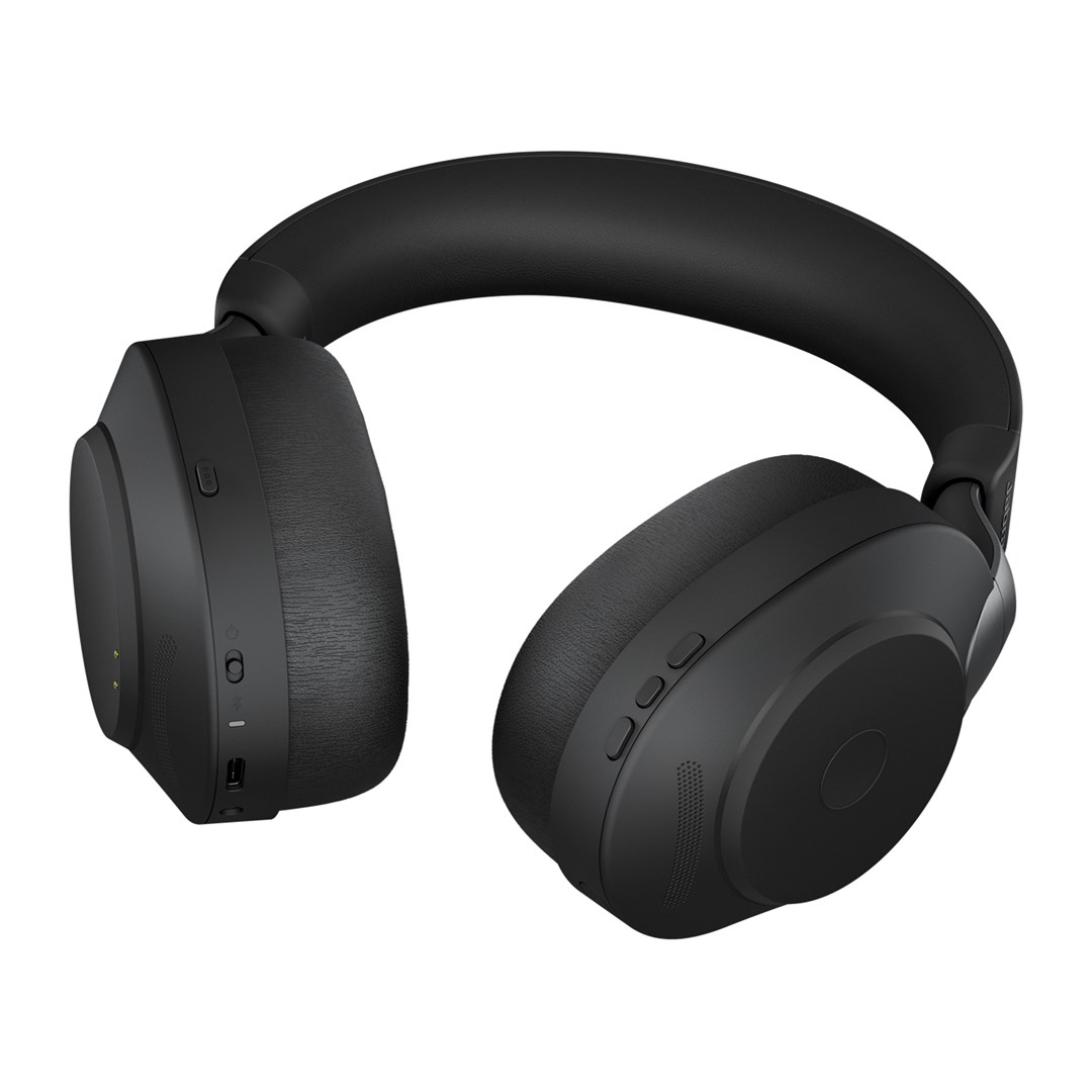 Jabra 28599-989-989 słuchawki/zestaw słuchawkowy Przewodowy i Bezprzewodowy Opaska na głowę Biuro/centrum telefoniczne USB Typu-A Bluetooth Czarny