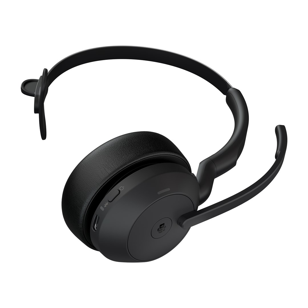 Jabra 25599-899-989 słuchawki/zestaw słuchawkowy Przewodowy i Bezprzewodowy Opaska na głowę Biuro/centrum telefoniczne Bluetooth Podstawka do ładowania Czarny