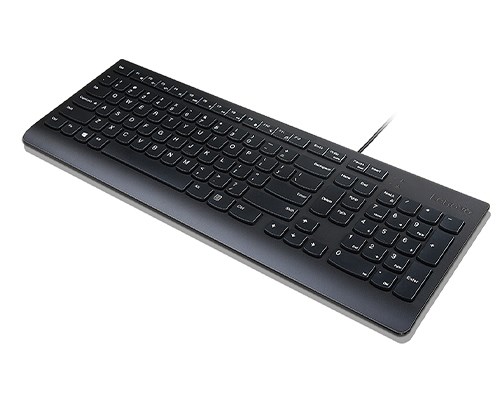 Lenovo Essential klawiatura Uniwersalna USB QWERTY US English Czarny 4Y41C68681