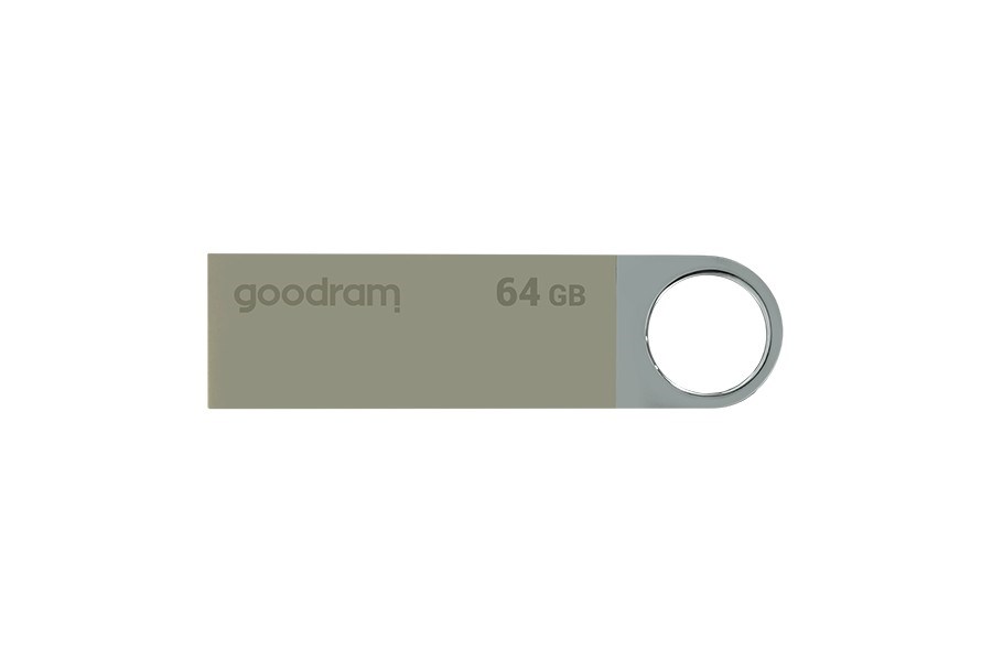 Pendrive GoodRam UUN2 UUN2-0640S0R11 (64GB; USB 2.0; kolor srebrny)