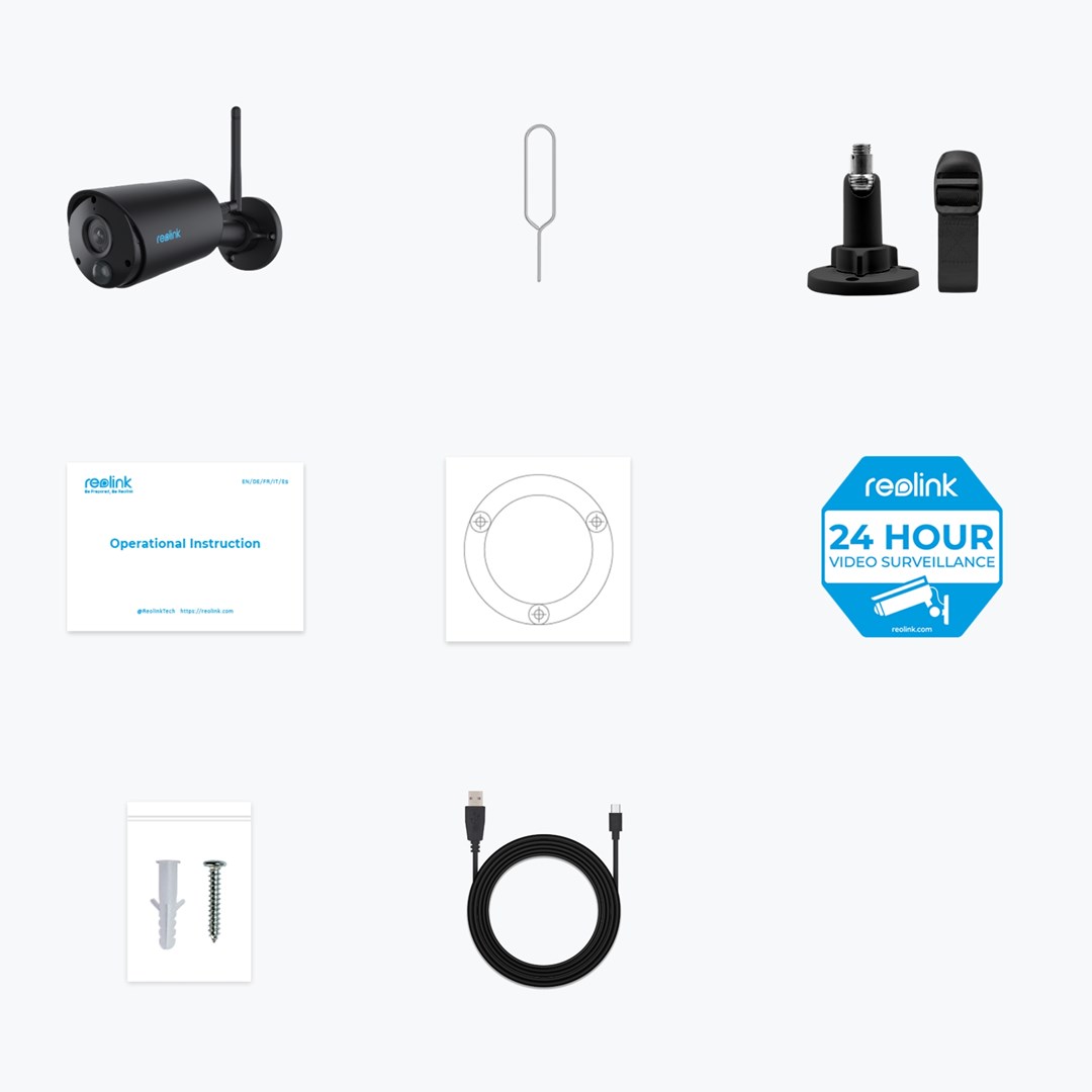 Kamera Reolink Argus B320 czarna