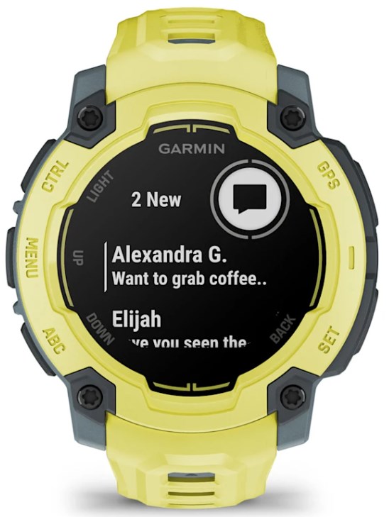 Zegarek sportowy Garmin Instinct E Electric Lime 45mm Limonkowy