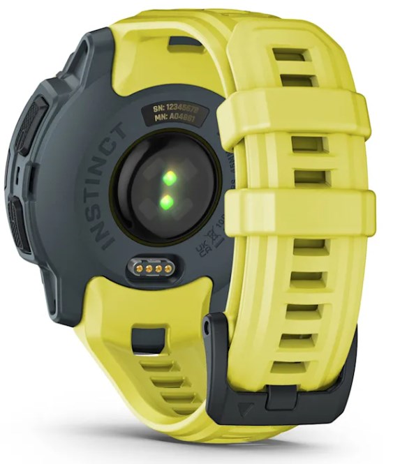 Zegarek sportowy Garmin Instinct E Electric Lime 45mm Limonkowy