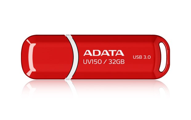 Pendrive ADATA UV150 AUV150-32G-RRD (32GB; USB 3.0; kolor czerwony)
