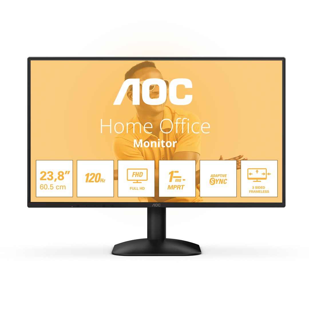 MONITOR AOC LED 23,8" 24B31H 120Hz