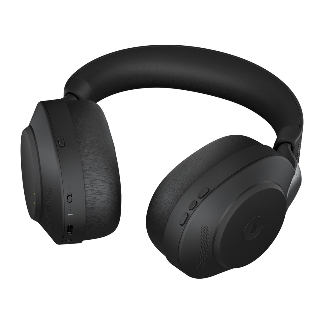 Jabra 28599-999-989 słuchawki/zestaw słuchawkowy Przewodowy i Bezprzewodowy Opaska na głowę Biuro/centrum telefoniczne USB Typu-A Bluetooth Czarny